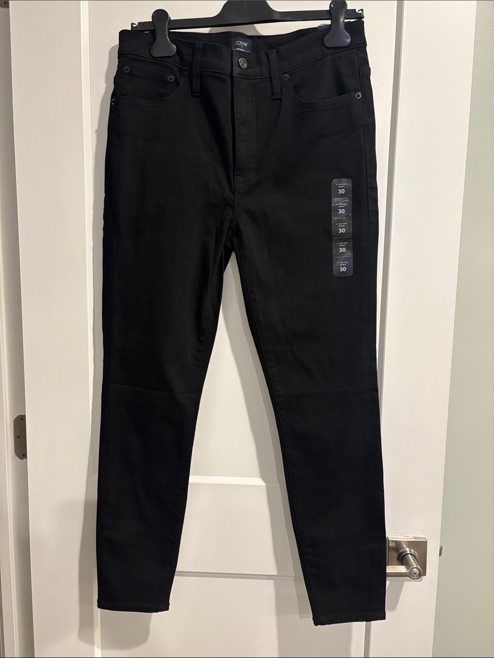 J.Crew Factory Women’s 9” Mid-Rise Skinny Jeans 30